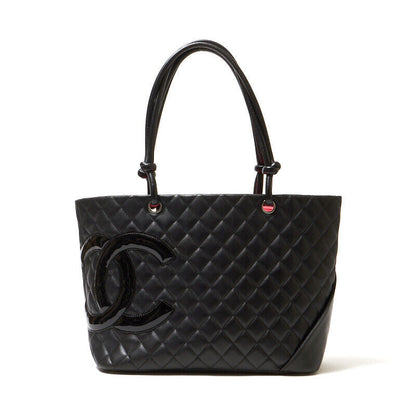 Chanel Cambon Large Tote Black Bag