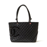 Chanel Cambon Large Tote Black Bag