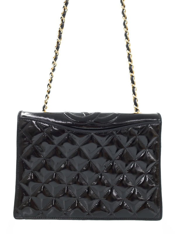 Chanel Matelasse Chain Shoulder Bag Black