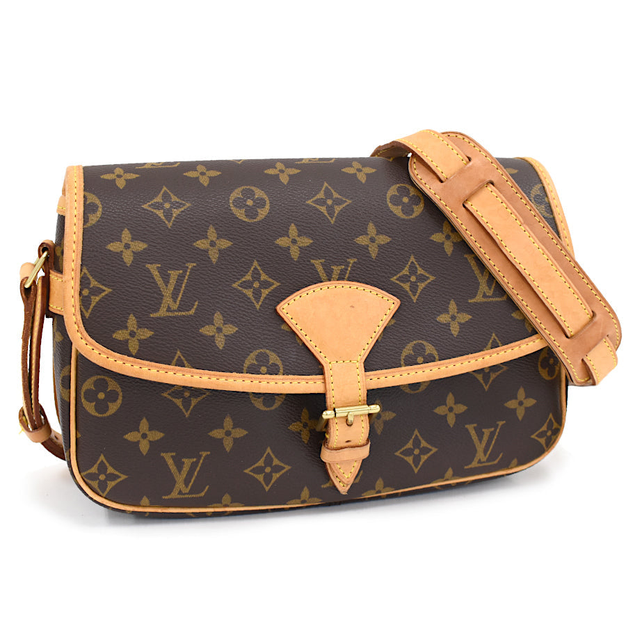 Louis Vuitton Sologne Crossbody Shoulder Bag Monogram