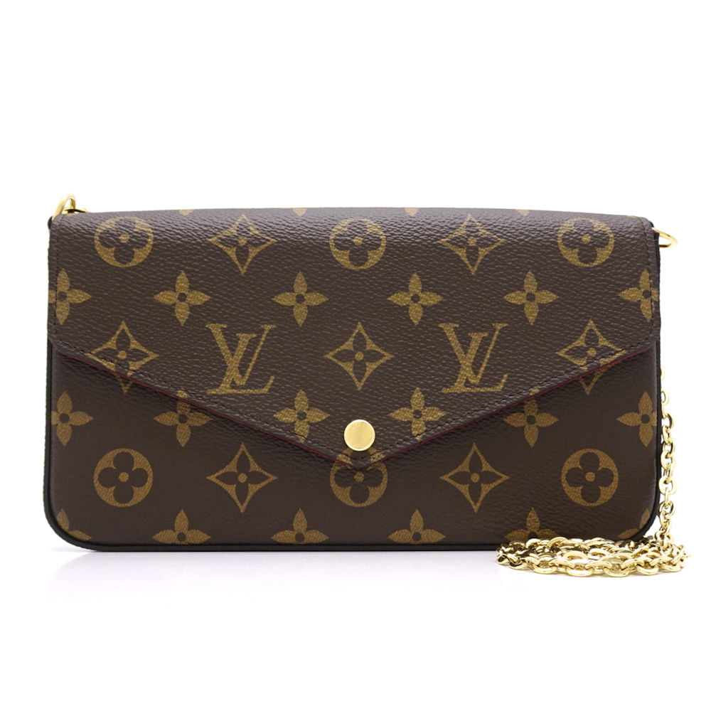 Louis Vuitton Pochette Felicie Shoulder Bag Monogram