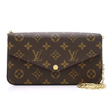 Louis Vuitton Pochette Felicie Shoulder Bag Monogram