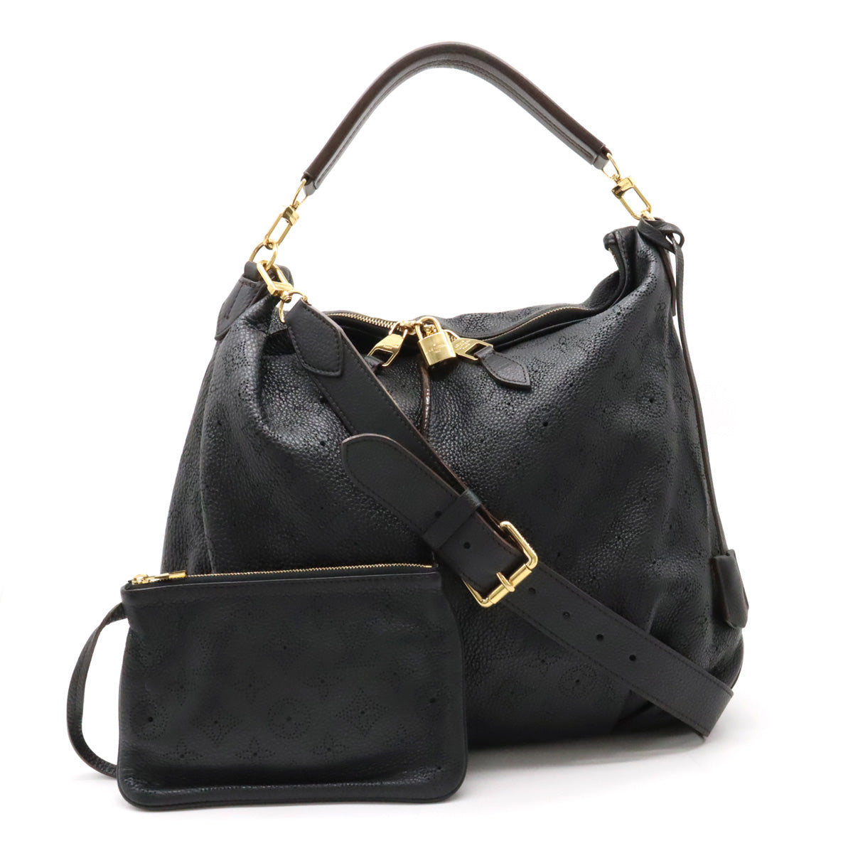 Louis Vuitton Mahina Selene MM Handbag 2way Shoulder Bag