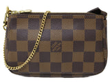 Louis Vuitton Mini Pochette Accessoire  Damier Ebene Brown
