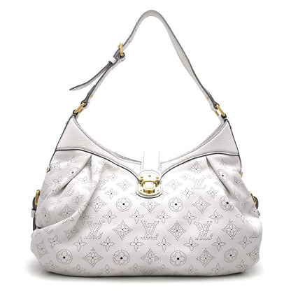 Louis Vuitton Shoulder Bag Mahina XS Bron White