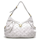 Louis Vuitton Shoulder Bag Mahina XS Bron White