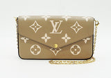 Louis Vuitton Pochette Felicie Shoulder Bag Monogram