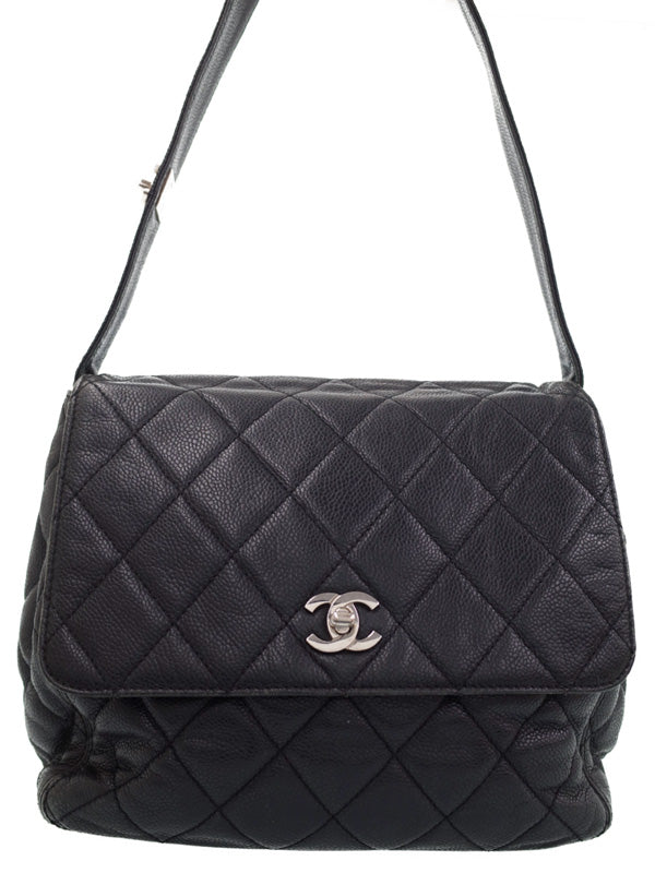 Chanel Matelasse Shoulder Bag Black