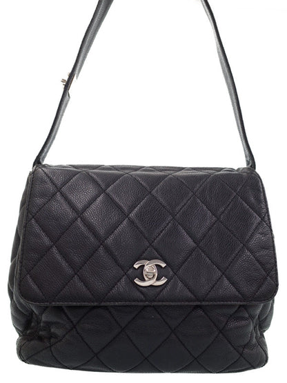 Chanel Matelasse Shoulder Bag Black