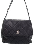 Chanel Matelasse Shoulder Bag Black