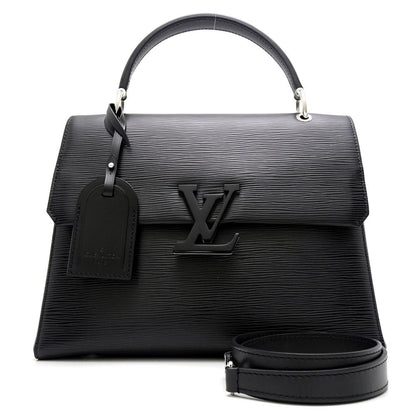 Louis Vuitton Epi Grenelle MM Noir Handbag Black
