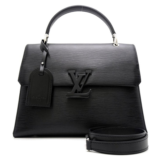 Louis Vuitton Epi Grenelle MM Noir Handbag Black