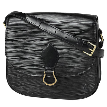 Louis Vuitton Sun Crew Epi Shoulder Bag Black