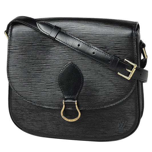 Louis Vuitton Sun Crew Epi Shoulder Bag Black