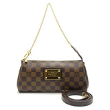 Louis Vuitton Damier Eva Ebene 2WAY Bag Brown