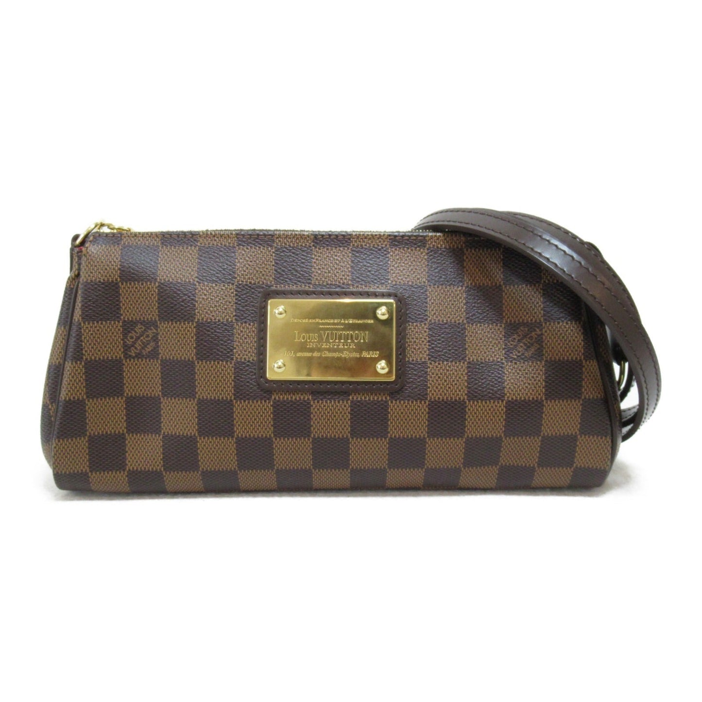 Louis Vuitton Eva 2way Shoulder Bag  Pvc Coated Canvas Damier