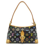 Louis Vuitton Multicolor Eliza Noir Semi-Shoulder Bag Black