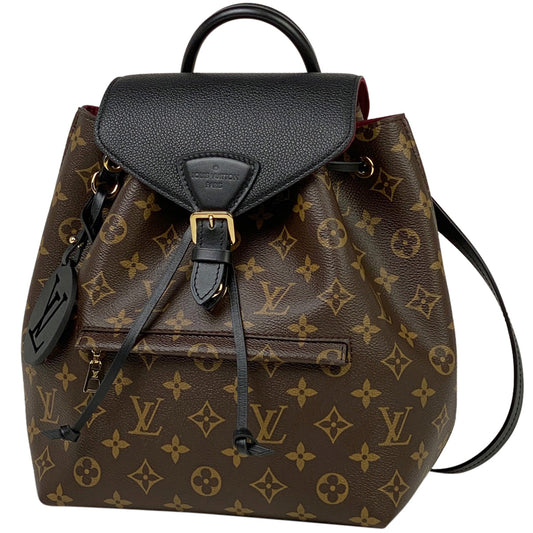 Louis Vuitton Montsouris PM Backpack Daypack Rucksack Monogram Brown
