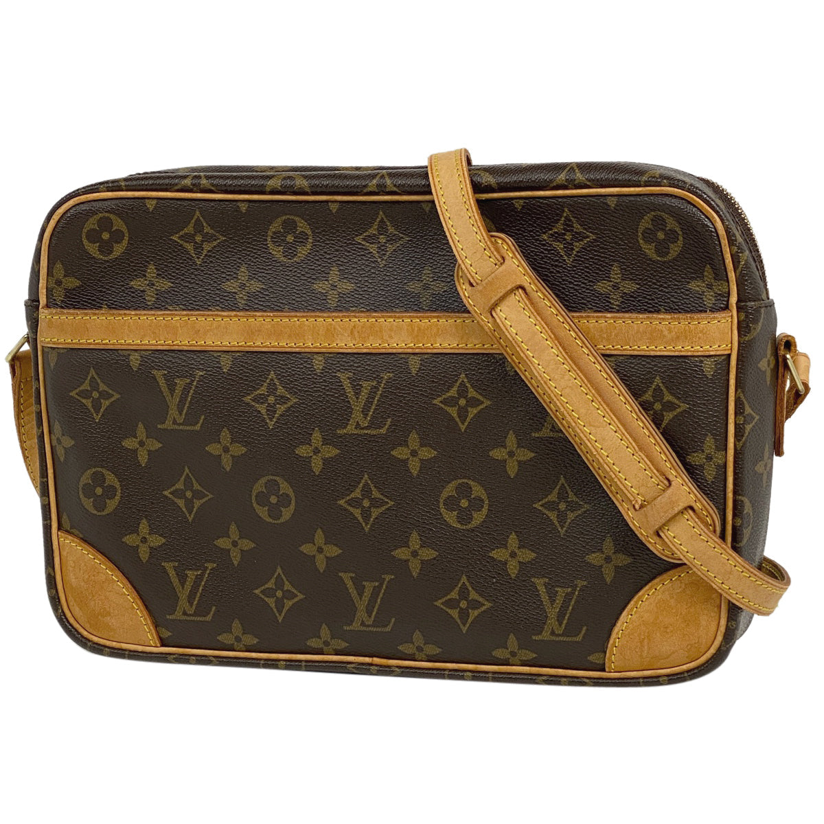 Louis Vuitton Trocadero 30 Crossbody Shoulder Bag Monogram Brown