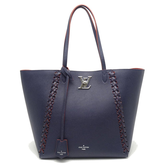 Louis Vuitton LockMe Tote Calf Marine Rouge