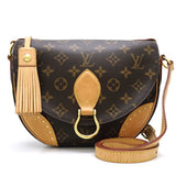 Louis Vuitton Monogram Sun Crew Brown Shoulder Bag