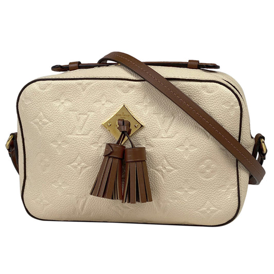 Louis Vuitton Saintonge Fringe Pochette Shoulder Bag Monogram