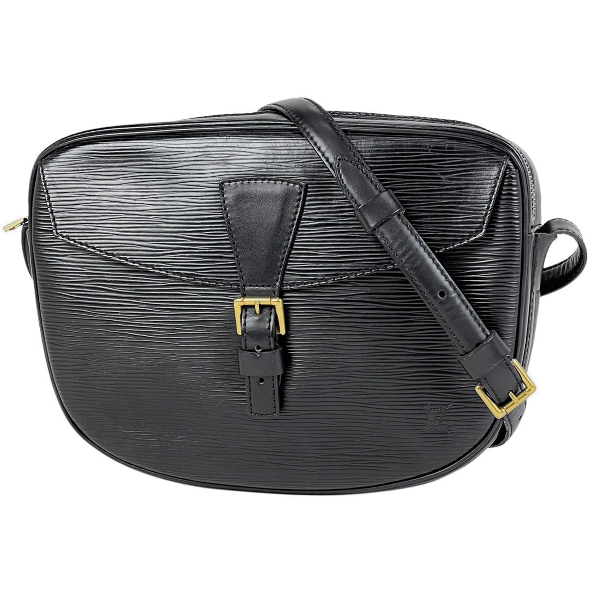 Louis Vuitton Gennefeille Shoulder Bag Epi Noir