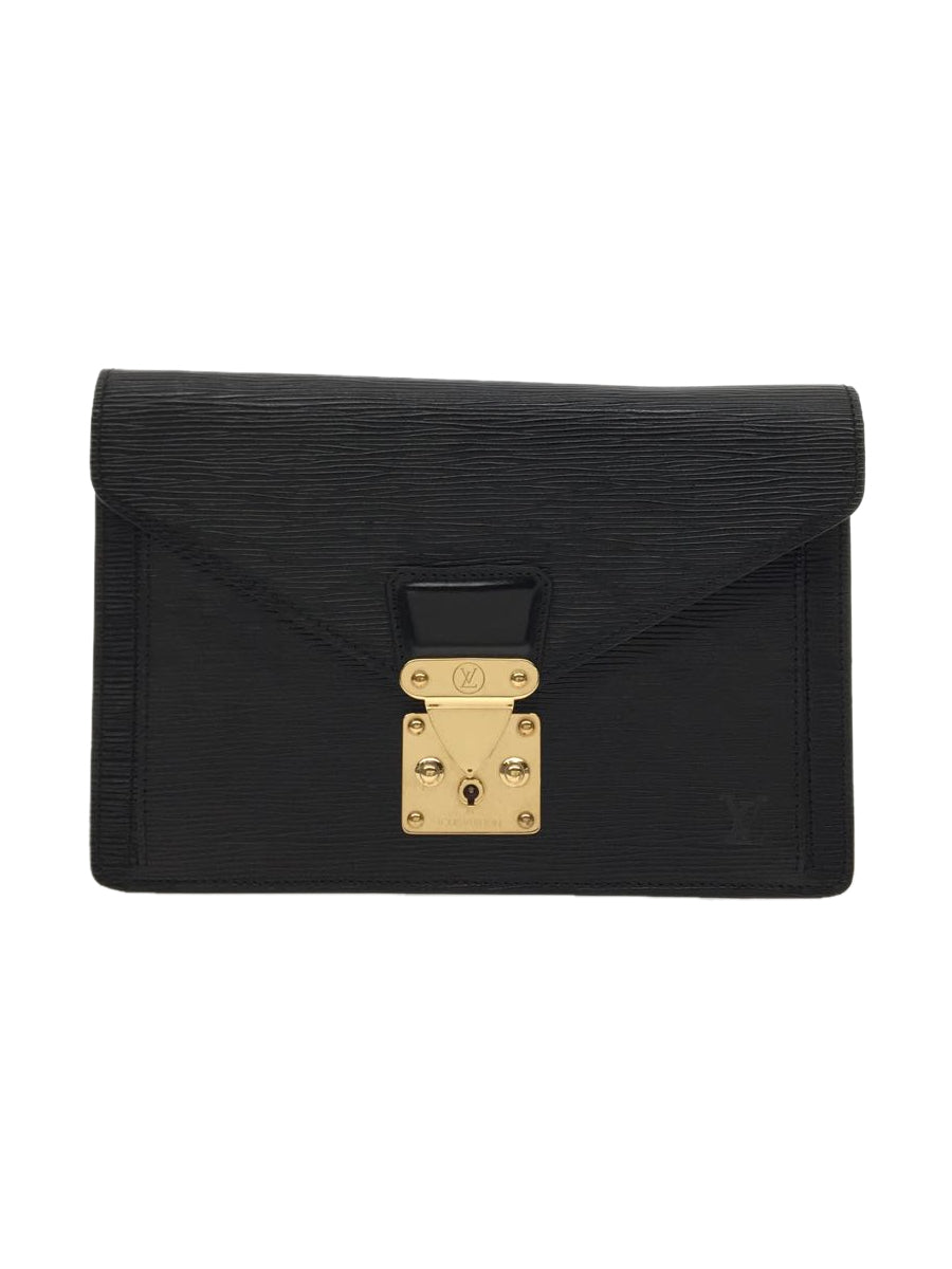 Louis Vuitton Pochette Dragonne Epi Black