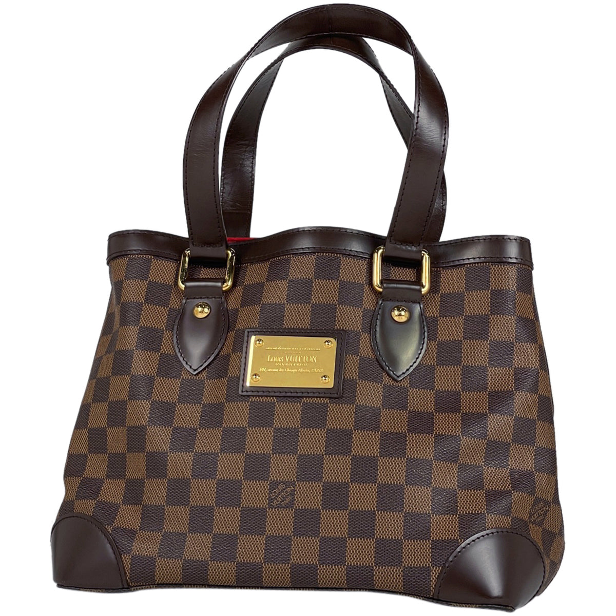 Louis Vuitton Hampstead PM Shoulder Bag Tote Bag Damier Brown