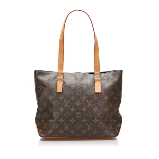 Louis Vuitton Monogram Hippo Piano Tote Bag Brown Leather