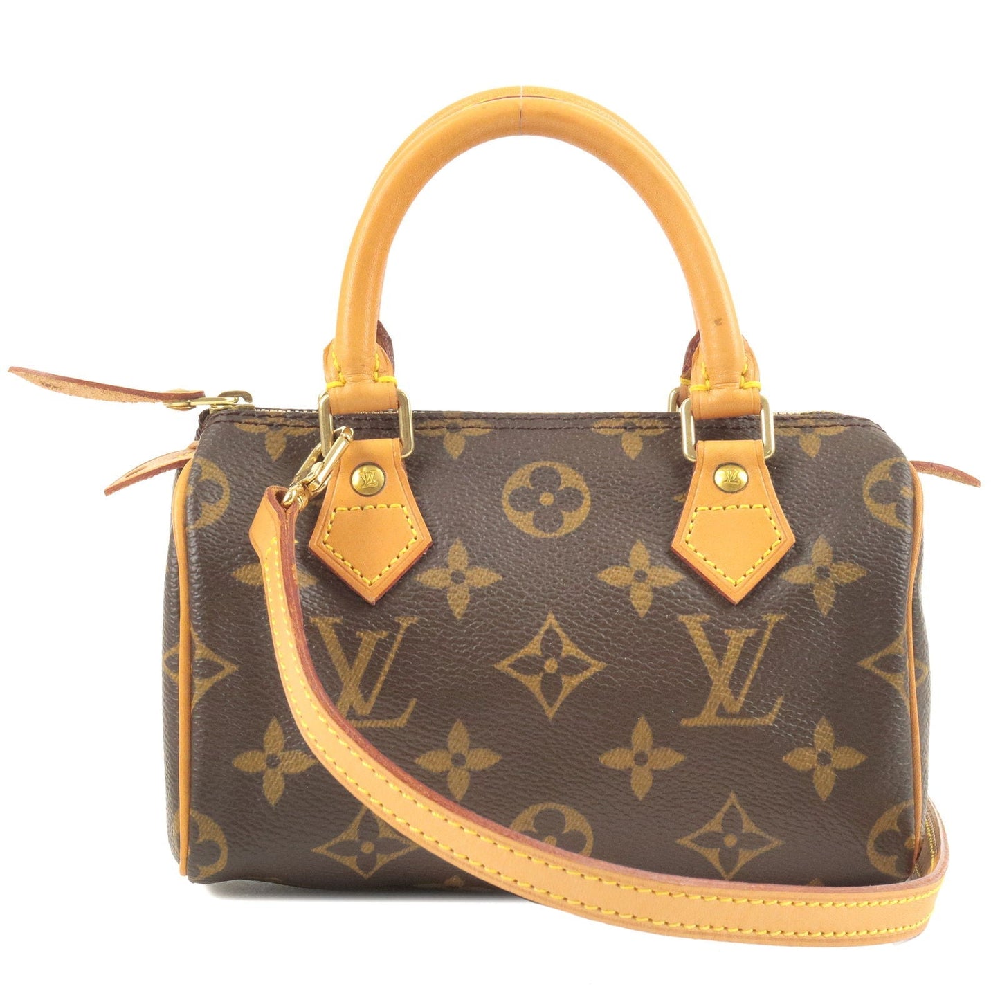 Louis Vuitton Monogram Mini Speedy Mini Boston Bag