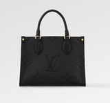 Louis Vuitton OnTheGo PM Tote Empriente Black