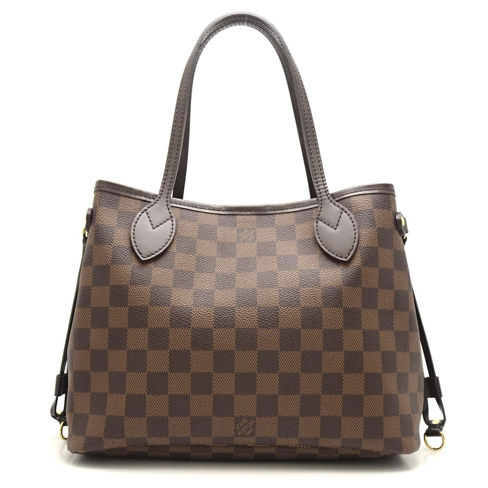 Louis Vuitton Damier Neverfull PM Ebene Tote Bag Brown