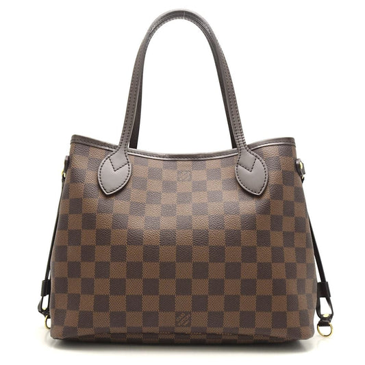 Louis Vuitton Damier Neverfull PM Ebene Tote Bag Brown