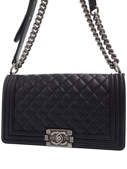 Chanel Chain Shoulder Bag Black