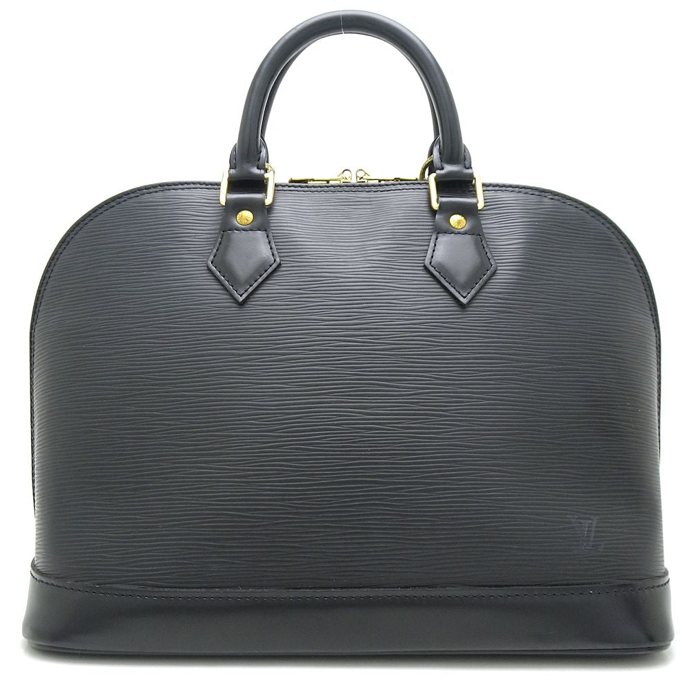 Louis Vuitton Epi Alma Noir Handbag Black