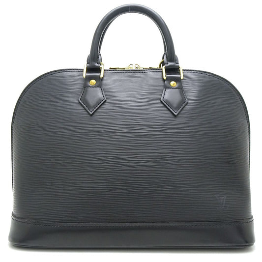 Louis Vuitton Epi Alma Noir Handbag Black