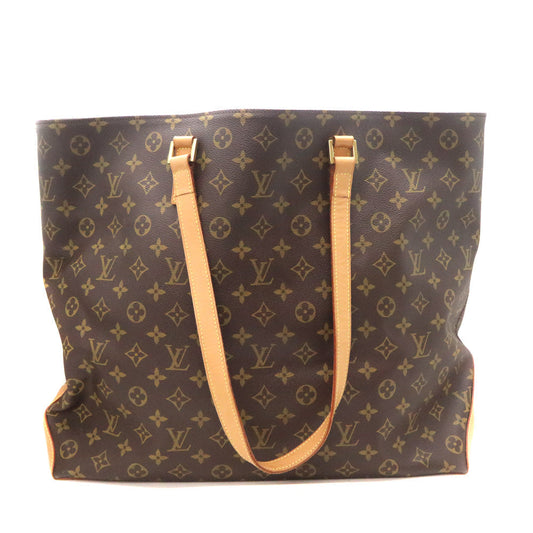 Louis Vuitton Cavalto Tote Bag Monogram Brown