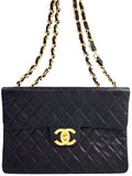 Chanel Matelasse Chain Shoulder Bag Black