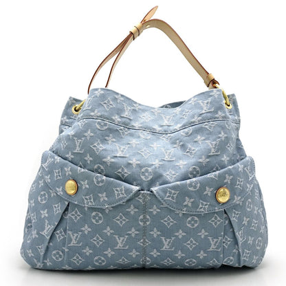 Louis Vuitton Monogram Denim Daily GM Blue Claire ToteBag