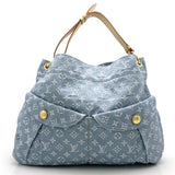 Louis Vuitton Monogram Denim Daily GM Blue Claire ToteBag