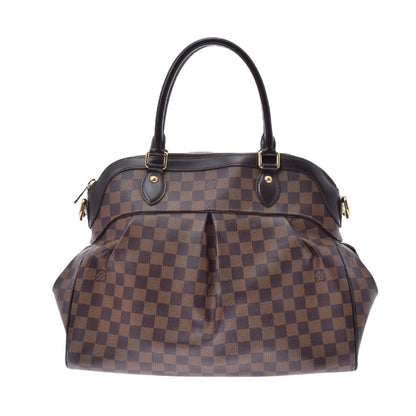 Louis Vuitton Damier Trevi GM 2way Bag Brown Damier Canvas Handbag