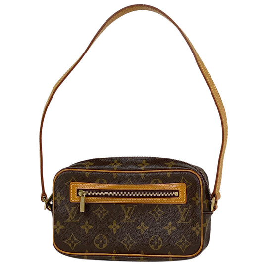 Louis Vuitton Pochette Cite Shoulder Bag Monogram Brown
