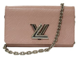 Louis Vuitton Portefeuille Twist Chain Epi Rose Ballerine Chain