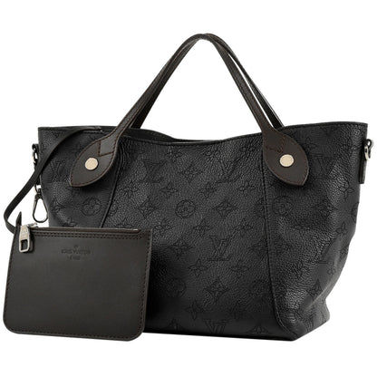 Louis Vuitton Hina PM Mahina Noir Shoulder Bag Black
