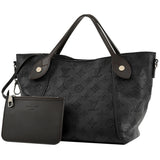 Louis Vuitton Hina PM Mahina Noir Shoulder Bag Black