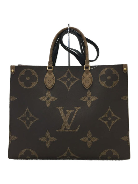 Louis Vuitton On The Go Gm Monogram Tote Bag Pvc Brown