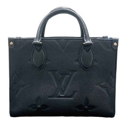 Louis Vuitton On The Go PM Black Gold Hardware