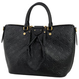 Louis Vuitton Mazarine MM Shoulder Bag Monogram Implant Noir Black
