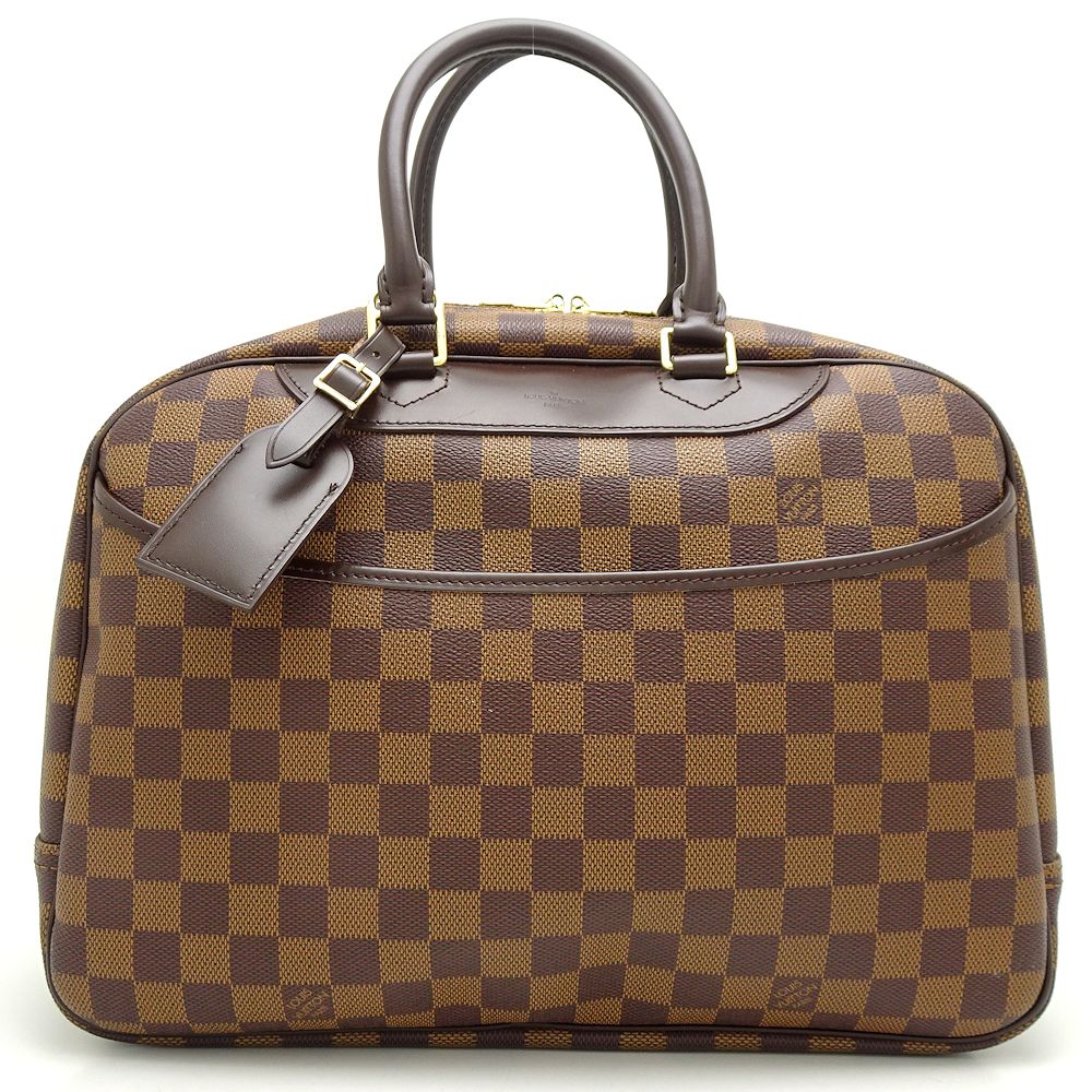 Louis Vuitton Damier Deauville Ebene Handbag SP Order Brown